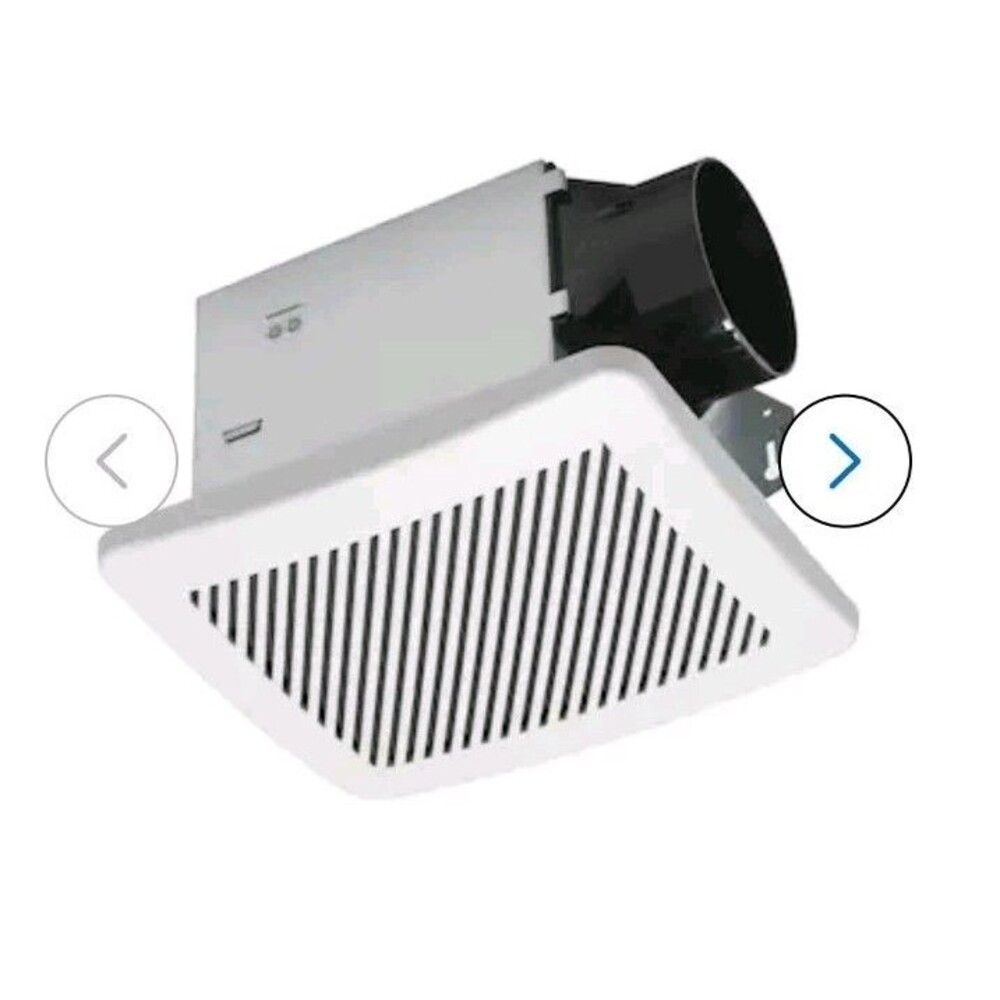 Utilitech Ventilation Fan W/Humidity Sensor. 100CFM 1.5-Sones White #5632649